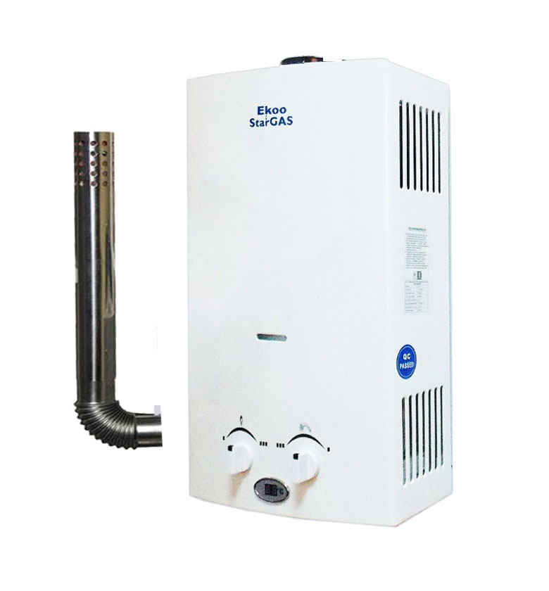 Газовая колонка Горiння Турбированная gazovaja kolonka eco star class poluturbo 850